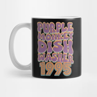 Purple Monkey Dishwasher Mug